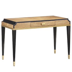 Kallista - 1 Drawer Writing Desk In Modern Style-30.75 Inches Tall and 46.5 Inches Wide - 1316535