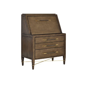 Verona - Secretary Desk-46.5 Inches Tall and 36 Inches Wide - 1343396