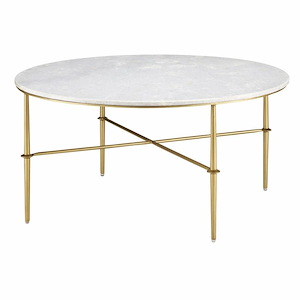 Kira - Cocktail Table-18 Inches Tall and 35.75 Inches Wide - 1296430