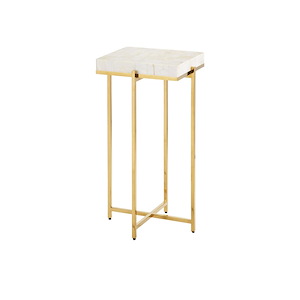 Casey - Pearl Accent Table-23.25 Inch Tall and 11 Inch Wide - 1374318
