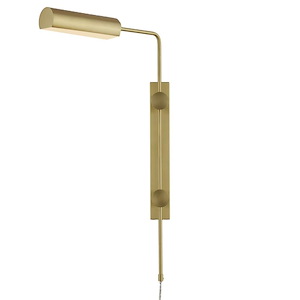Satire - 1 Light Swing Arm Wall Sconce-25.5 Inches Tall and 2.5 Inches Wide
