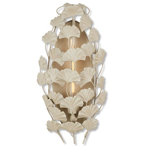 Maidenhair - 1 Light Wall Sconce-21.5 Inches Tall and 10.5 Inches Wide - 1296954