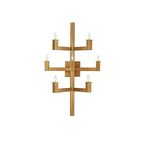 Andre - 7 Light Wall Sconce In Modern Style-27 Inches Tall and 16 Inches Wide - 1316586