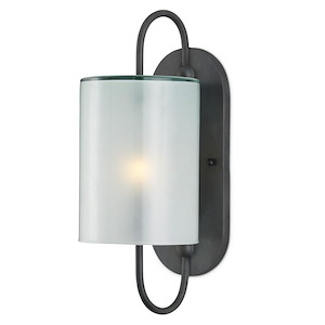 Glacier - 1 Light Wall Sconce-16.25 Inches Tall and 6 Inches Wide