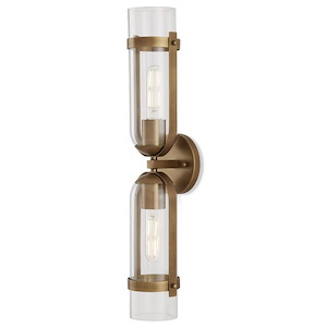 Bonardi - 2 Light Wall Sconce-22.5 Inches Tall and 5 Inches Wide
