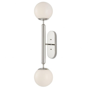 Barbican - 2 Light Wall Sconce-30 Inches Tall and 6.5 Inches Wide
