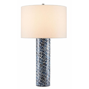 Indigo - 1 Light Table Lamp-27.5 Inches Tall and 16 Inches Wide - 1296616