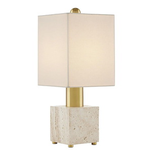 Gentini - 1 Light Table Lamp-18 Inches Tall and 8 Inches Wide