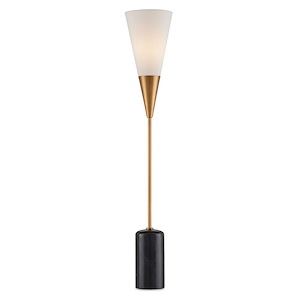 Martini - 1 Light Torchiere Table Lamp In Mid-Century Modern Style-37 Inches Tall and 6 Inches Wide - 1316589