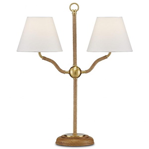 Sirocco - 2 Light Table Lamp-22.25 Inches Tall and 18.5 Inches Wide