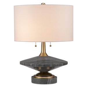 Jebel - 2 Light Table Lamp In Modern Style-23.25 Inches Tall and 17 Inches Wide