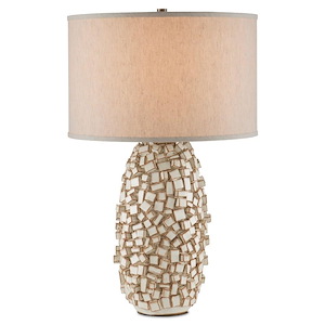 Sugar Cube - 1 Light Table Lamp-29 Inches Tall and 18 Inches Wide