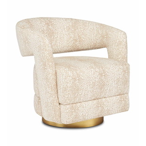 Maren - Wild Swivel Chair In 30 Inches Tall and 32 Inches Wide - 1087610