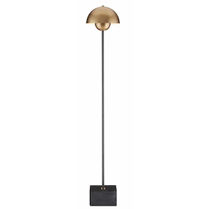 La Rue - 1 Light Floor Lamp-58 Inches Tall and 10 Inches Wide - 1296457