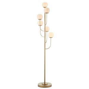 Farnsworth - 6 Light Floor Lamp-72 Inches Tall and 15 Inches Wide