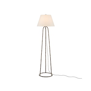 Annetta - 1 Light Floor Lamp-66.5 Inches Tall and 19 Inches Wide