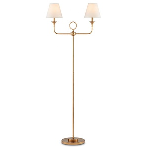 Nottaway - 2 Light Floor Lamp-64.5 Inches Tall and 25 Inches Wide