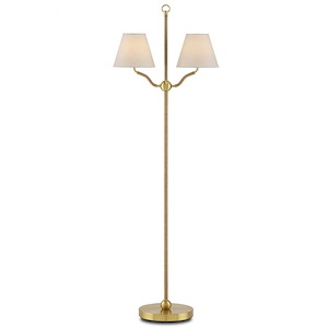 Sirocco - 2 Light Floor Lamp-56 Inches Tall and 18.75 Inches Wide - 1296726