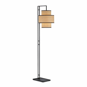 Marabout - 1 Light Floor Lamp-69.75 Inches Tall and 18 Inches Wide