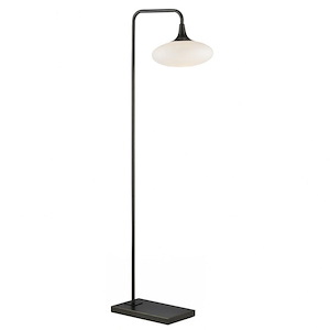 Solfeggio - 1 Light Floor Lamp-61.5 Inches Tall and 12 Inches Wide