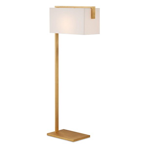 Gambit - 1 Light Floor Lamp In Contemporary Style-63.5 Inches Tall and 25 Inches Wide - 1316624