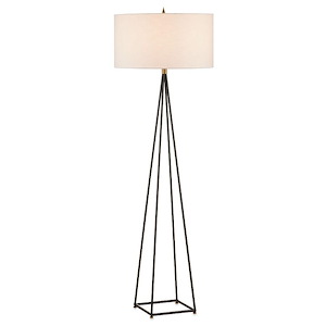 Fiction - 1 Light Floor Lamp In Contemporary Style-71 Inches Tall and 23 Inches Wide