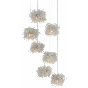 Birds Nest - 7 Light Pendant