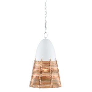 Arundo - 1 Light Pendant In 23.75 Inches Tall and 13.75 Inches Wide
