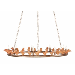 Alicanto - 9 Light Chandelier In 3.25 Inches Tall and 36 Inches Wide