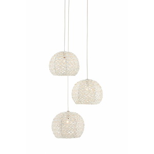 Piero - 3 Light Multi-Drop Pendant In 8 Inches Tall and 7.5 Inches Wide - 1087624