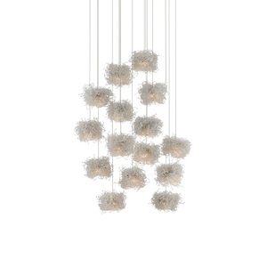 Birds Nest - 15 Light Round Pendant - 1033617