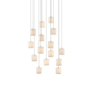 Dove - 15 Light Round Pendant - 1033656