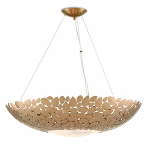 Protean - 3 Light Chandelier-7 Inches Tall and 33.25 Inches Wide