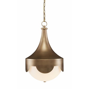 Pasha - 23W 1 LED Pendant-23 Inches Tall and 14.25 Inches Wide