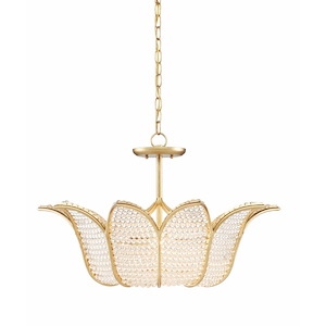 Bebe - 3 Light Chandelier-16.75 Inches Tall and 26.75 Inches Wide