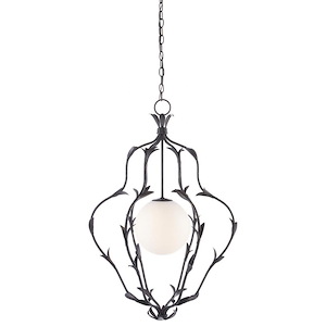 Byron - 1 Light Pendant-37.25 Inches Tall and 23.5 Inches Wide