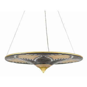 Canaan - 3 Light Chandelier-6.5 Inches Tall and 31.75 Inches Wide