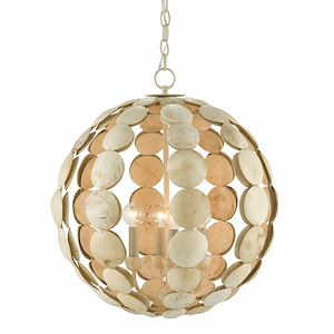 Tartufo Coco - 4 Light Chandelier-21.5 Inches Tall and 19.25 Inches Wide
