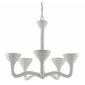 Snowdonia - 5 Light Chandelier-25 Inches Tall and 28 Inches Wide