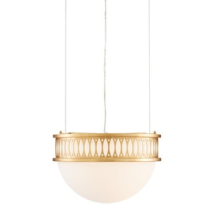 Lola - 1 Light Pendant-11 Inches Tall and 16.25 Inches Wide