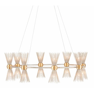 Novatude - 16 Light Chandelier-11.5 Inches Tall and 33.75 Inches Wide - 1296819