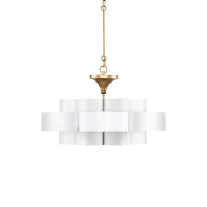 Grand Lotus - 1 Light Small Chandelier In 11 Inches Tall and 20.25 Inches Wide - 1087584