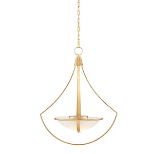 Iberia - 1 Light Chandelier-31 Inches Tall and 23.75 Inches Wide