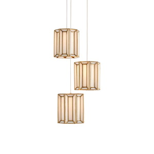 Daze - 3 Light Multi-Drop Pendant In 9 Inches Tall and 11 Inches Wide - 1087557