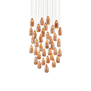 Rame - 36 Light Multi-Drop Pendant In 21 Inches Tall and 35 Inches Wide