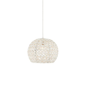 Piero - 1 Light Multi-Drop Pendant In 8 Inches Tall and 6 Inches Wide - 1087620