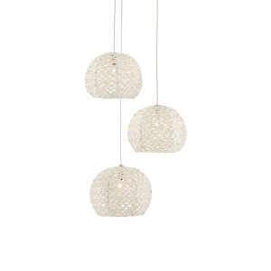 Piero - 3 Light Multi-Drop Pendant In 8 Inches Tall and 11.5 Inches Wide - 1087624