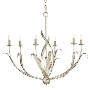 Menefee - 6 Light Chandelier-28 Inches Tall and 32 Inches Wide