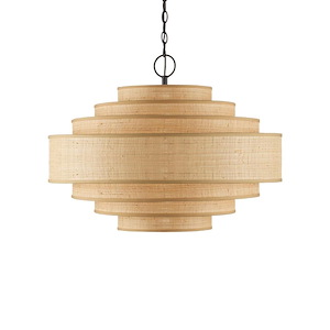 Maura - 6 Light Chandelier-23 Inches Tall and 30 Inches Wide