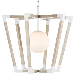 Bastian - 1 Light Pendant-36 Inches Tall and 37 Inches Wide - 1296827